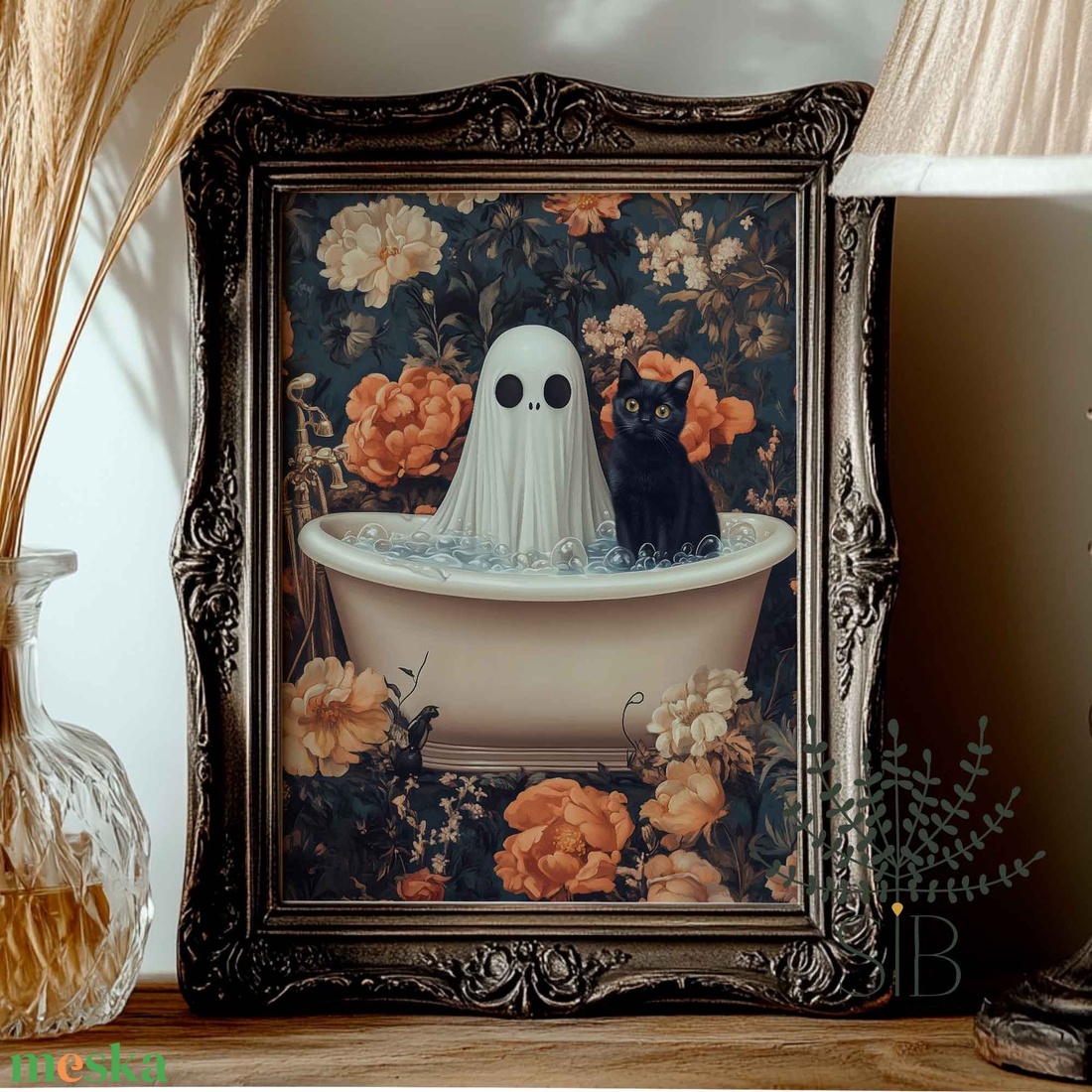 Halloween szellem Letölthető, nyomtatható falikép dekoráció - otthon & életmód - dekoráció - halloween - halloweeni dekoráció - Meska.hu Halloween szellem Letölthető, nyomtatható falikép dekoráció - otthon & életmód - dekoráció - halloween - halloweeni dekoráció - Meska.hu