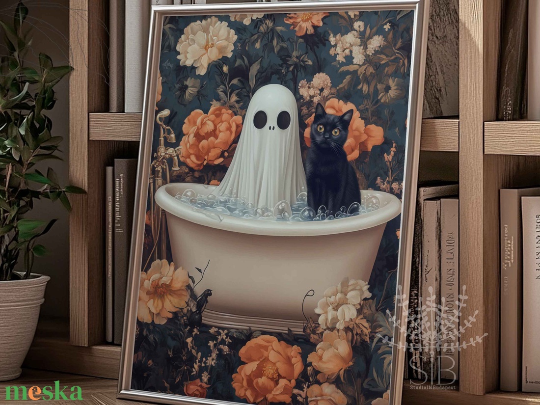 Halloween szellem Letölthető, nyomtatható falikép dekoráció - otthon & életmód - dekoráció - halloween - halloweeni dekoráció - Meska.hu Halloween szellem Letölthető, nyomtatható falikép dekoráció - otthon & életmód - dekoráció - halloween - halloweeni dekoráció - Meska.hu
