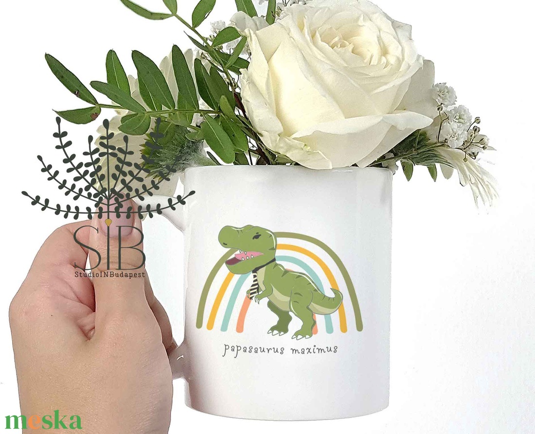 Apák napi vicces bögre, ajándék bögre apukáknak - otthon & életmód - konyhafelszerelés, tálalás - tálalás - bögre & csésze - Meska.hu