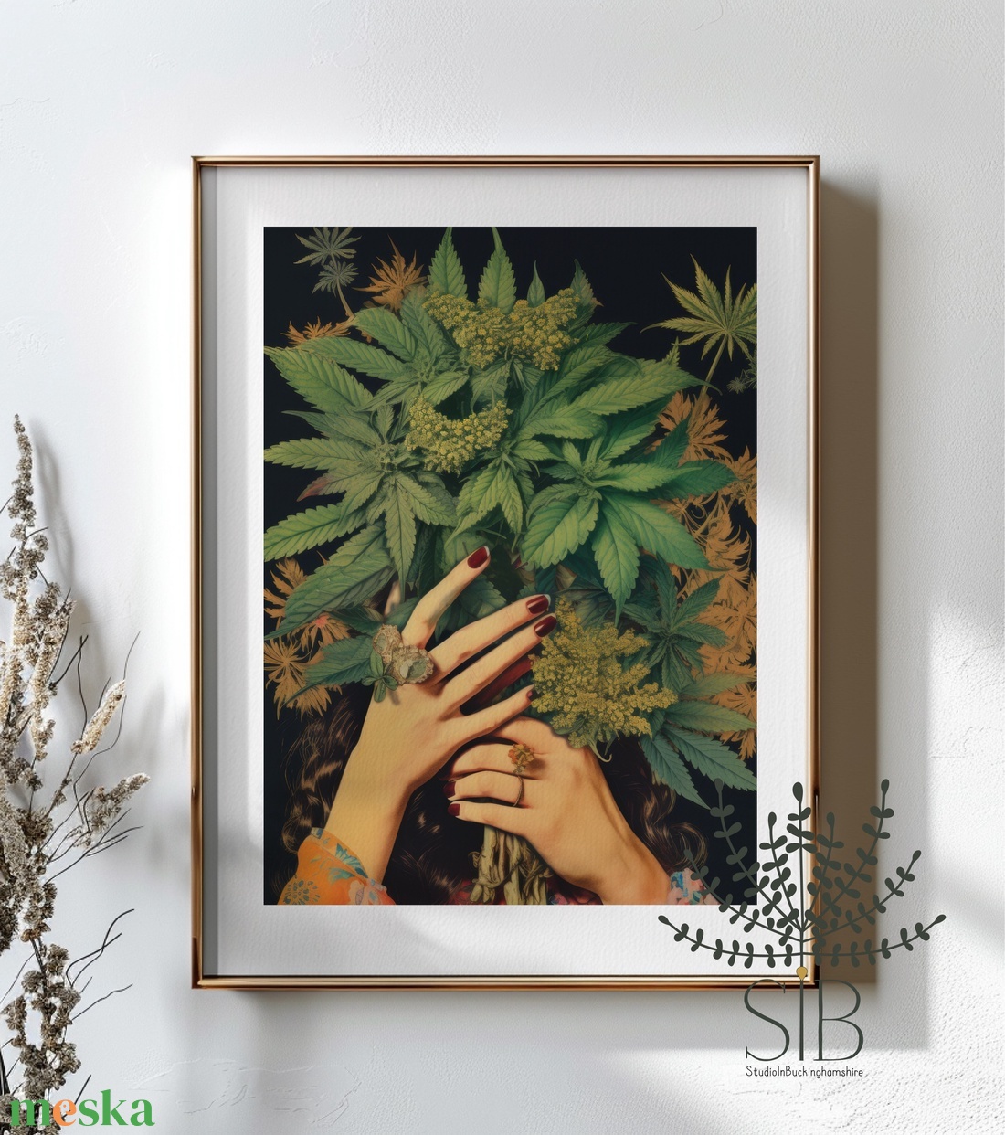 Botanikus kender leveles boho print - otthon & életmód - dekoráció - kép & falikép - poszter - Meska.hu Botanikus kender leveles boho print - otthon & életmód - dekoráció - kép & falikép - poszter - Meska.hu