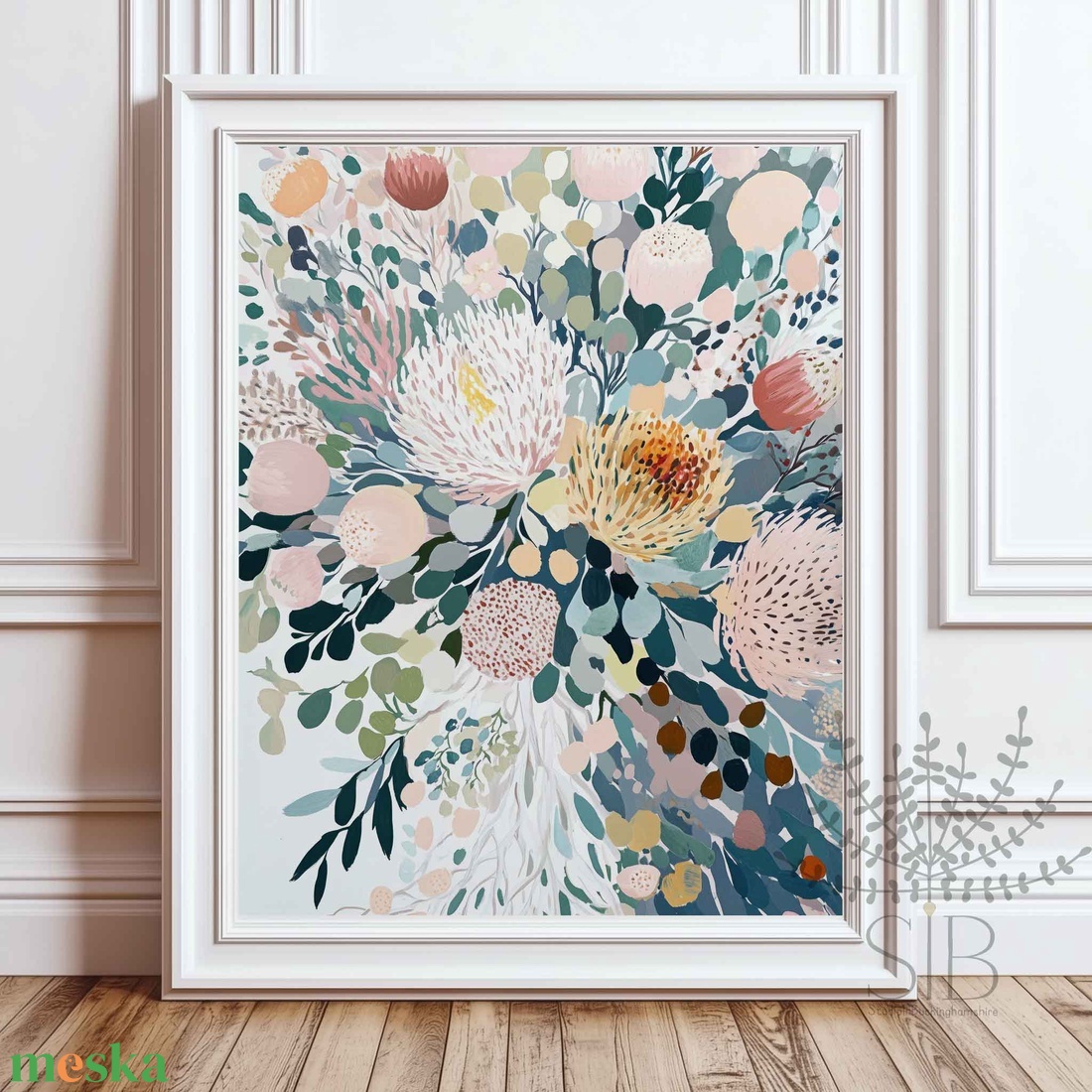 Virágos modern pasztell színű falikép print - otthon & életmód - dekoráció - kép & falikép - poszter - Meska.hu Virágos modern pasztell színű falikép print - otthon & életmód - dekoráció - kép & falikép - poszter - Meska.hu