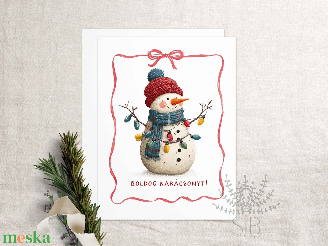 Hóember karácsonyi képeslap borítékkal, ajándékkísérő - karácsony - karácsonyi ajándékozás - karácsonyi képeslap, üdvözlőlap, ajándékkísérő - Meska.hu Hóember karácsonyi képeslap borítékkal, ajándékkísérő - karácsony - karácsonyi ajándékozás - karácsonyi képeslap, üdvözlőlap, ajándékkísérő - Meska.hu