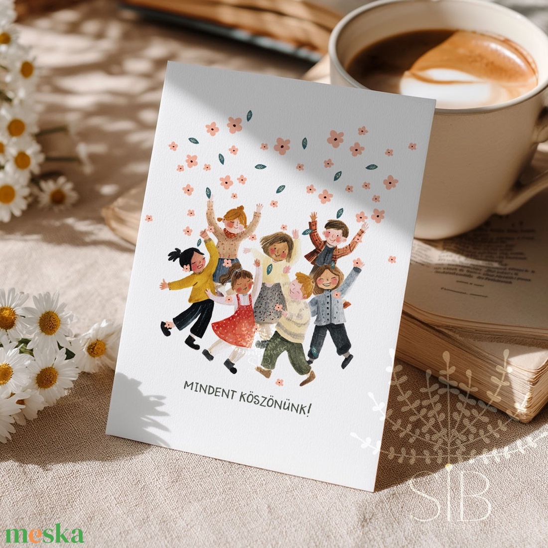Köszönő kártya pedagógusoknak, ballagási képeslap tanároknak - otthon & életmód - papír, írószer - ajándékozás kellékei - képeslap, üdvözlőlap - Meska.hu