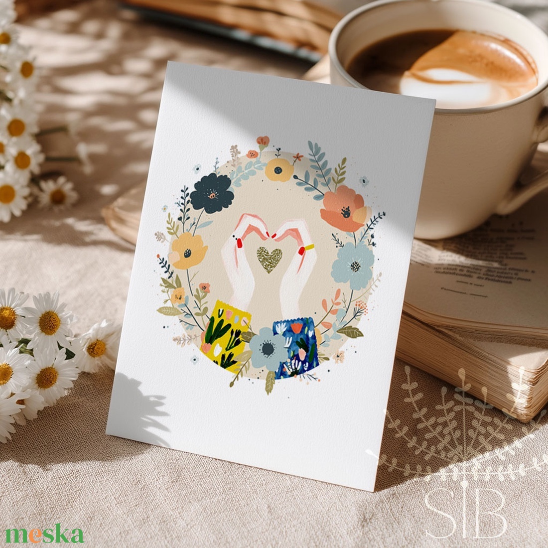 Köszönő kártya, köszönöm képeslap - otthon & életmód - papír, írószer - ajándékozás kellékei - képeslap, üdvözlőlap - Meska.hu