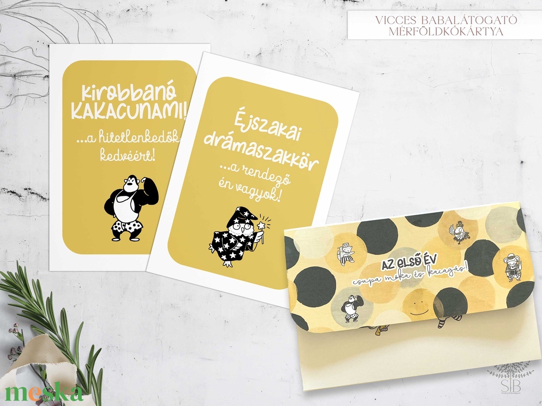 Vicces baba mérföldkő kártya csomag, humoros megérkeztem kártya babalátogató ajándék - baba - mama - babafotózás - baba mérföldkő kártyák - Meska.hu