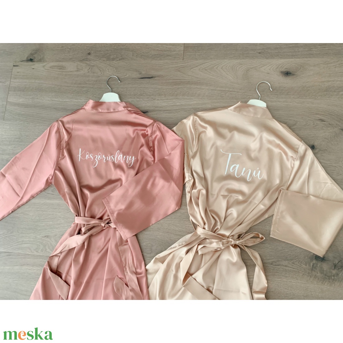 Egyedi esküvői készülődős köntös rosegold színben - esküvő - kiegészítők - esküvői köntös - Meska.hu Egyedi esküvői készülődős köntös rosegold színben - esküvő - kiegészítők - esküvői köntös - Meska.hu