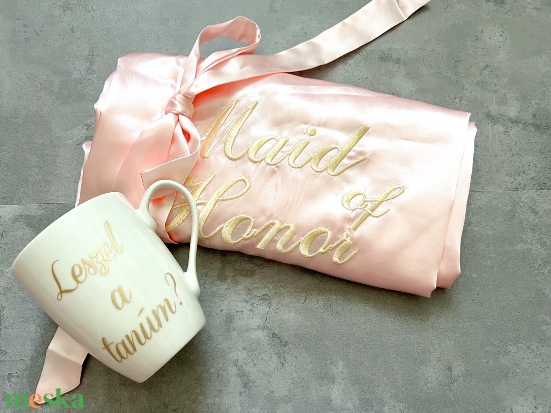 LESZEL A TANÚM? FELKÉRŐ BOX - esküvő - ruha - vállfa - Meska.hu