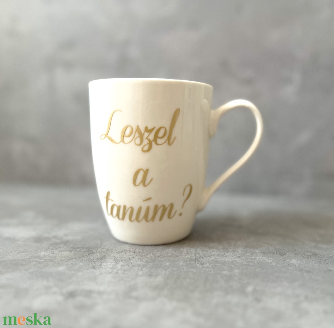 LESZEL A TANÚM? FELKÉRŐ BOX - esküvő - ruha - vállfa - Meska.hu