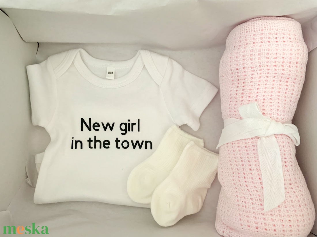 New Girl/boy babaváró box - játék & sport - babalátogató ajándékcsomag - Meska.hu