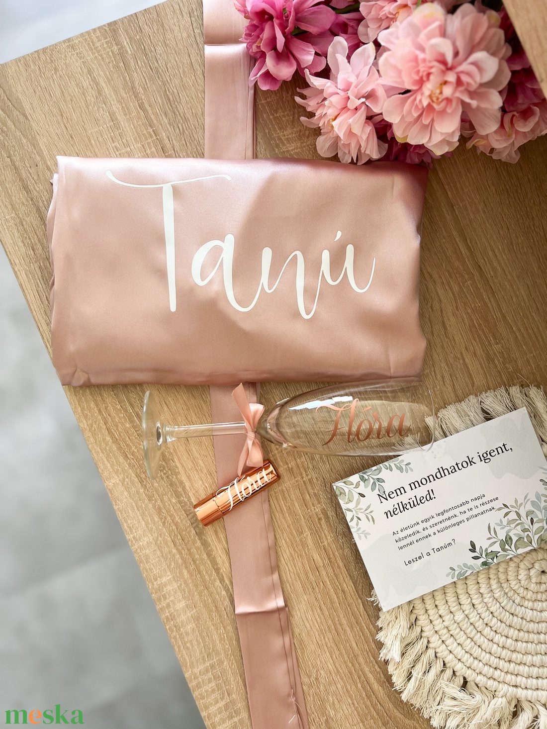 Tanú felkérő, koszorúslány felkérő box  - esküvő - meghívó & kártya - tanú felkérő - Meska.hu