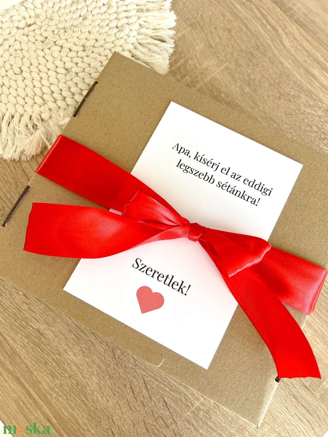 Örömapa ajándék box  - esküvő - kiegészítők - nyakkendő - Meska.hu