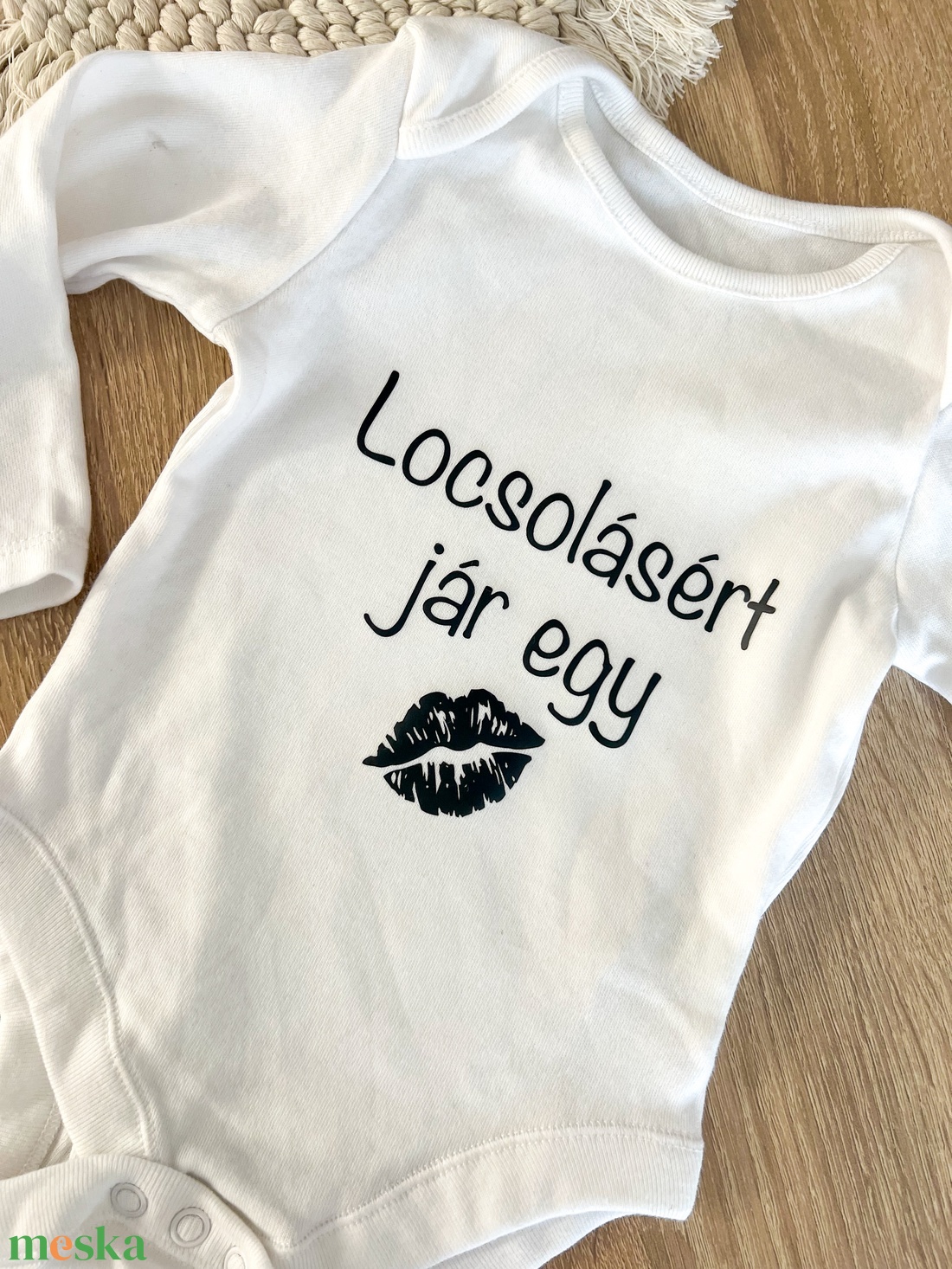 Húsvéti kislány body  - baba - mama - babaruházat - baba body - Meska.hu