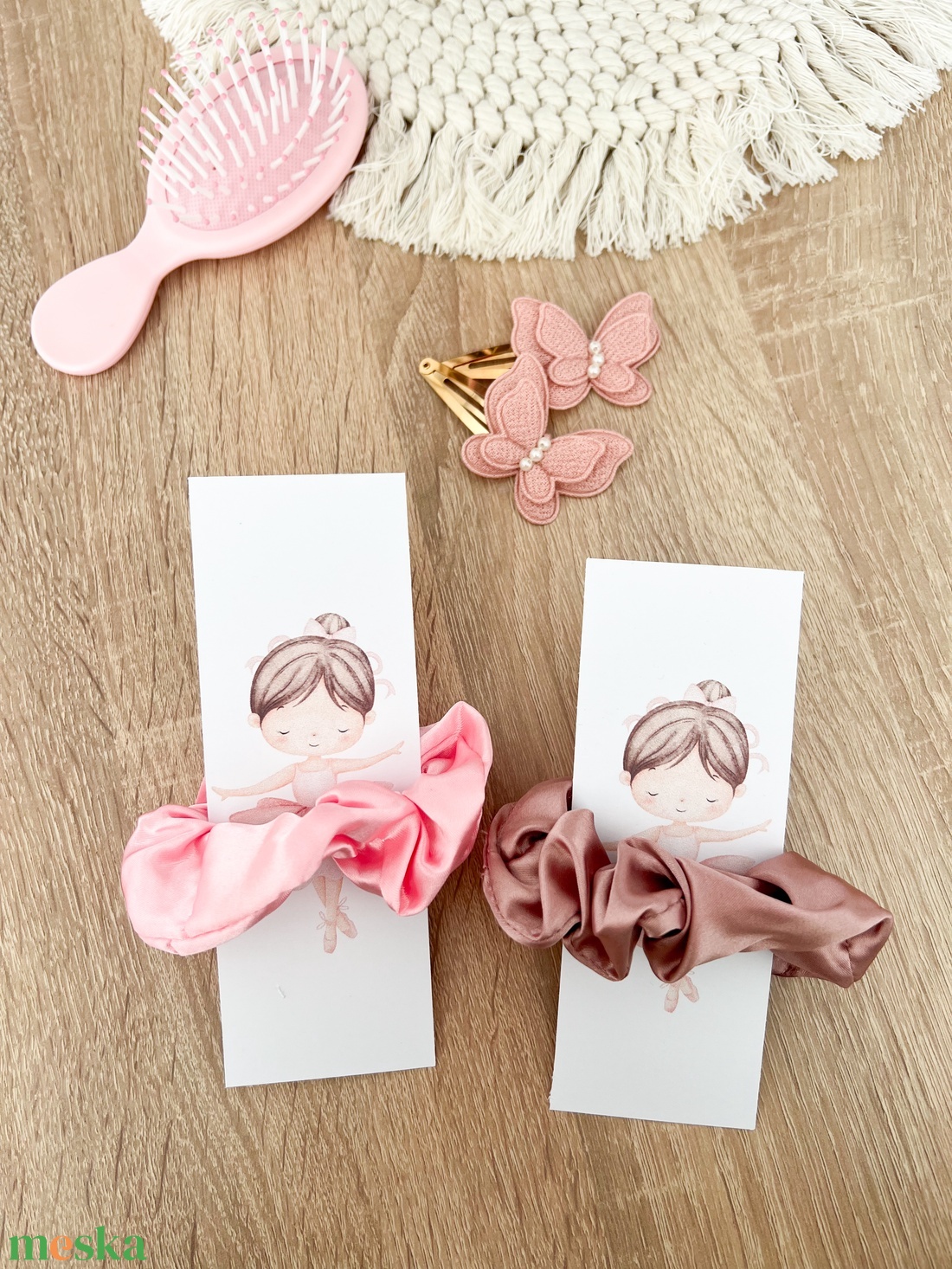 Kislány koszorúslány felkérő Hajgumi/ esküvői ajándék - esküvő - emlék & ajándék - köszönőajándék - Meska.hu