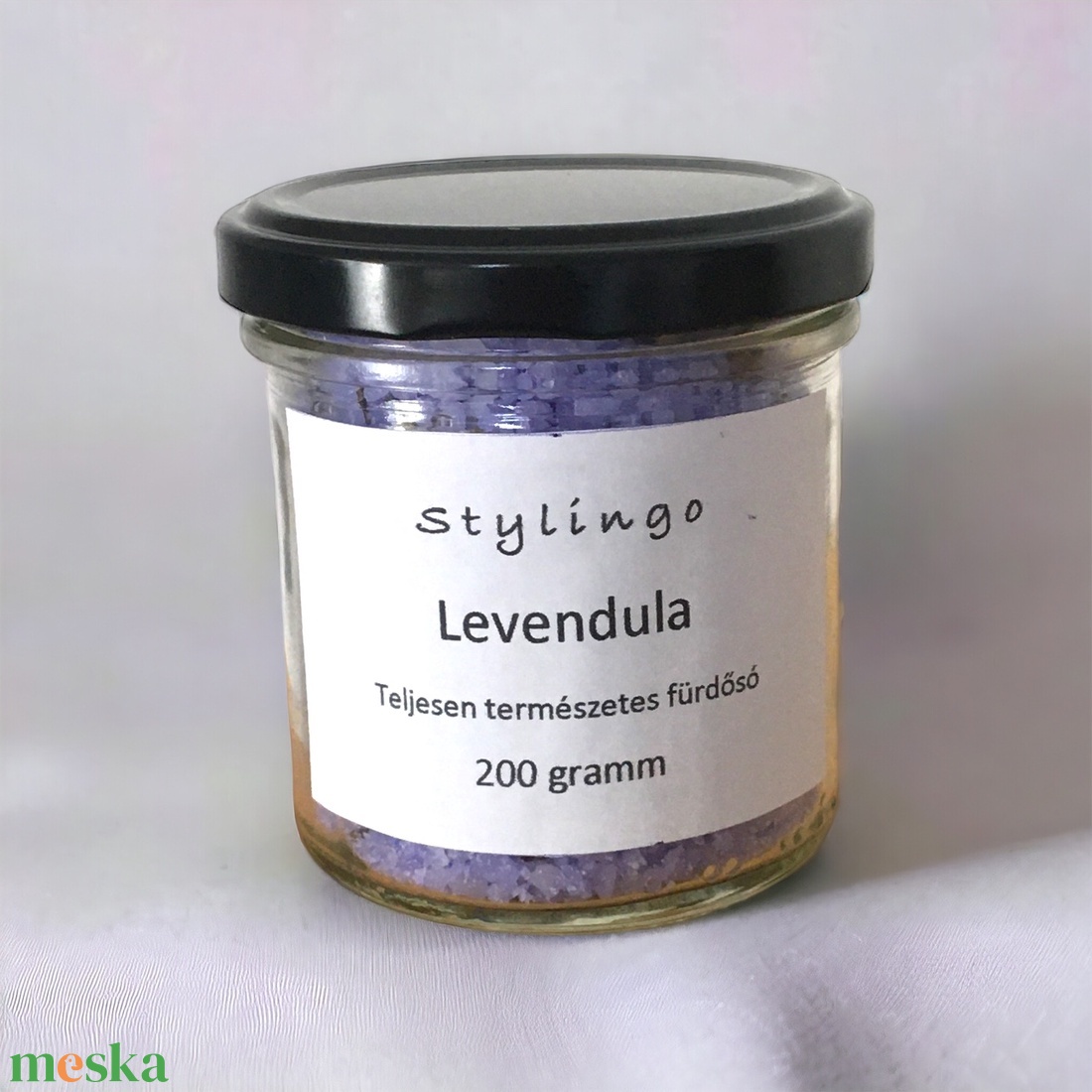 Levendula fürdősó - szépségápolás - szappan & fürdés - fürdősó, fürdőgolyó, habfürdő - Meska.hu Levendula fürdősó - szépségápolás - szappan & fürdés - fürdősó, fürdőgolyó, habfürdő - Meska.hu