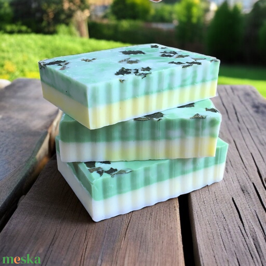 Lush Citrus-Mojito kecsketejes szappan/nagy/ - szépségápolás - szappan & fürdés - kézműves szappan - Meska.hu