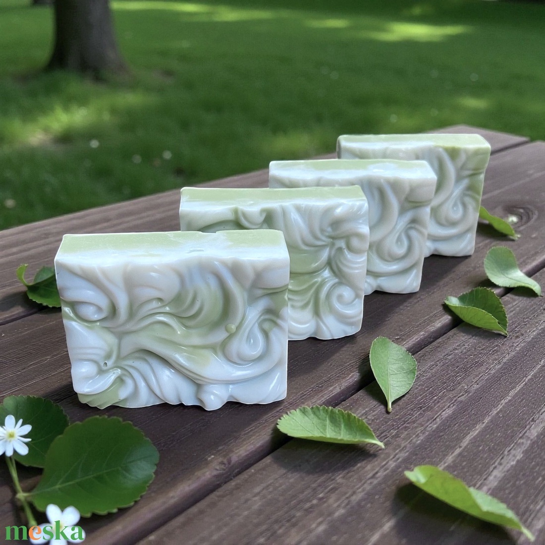 Lush Citrus-Mojito kecsketejes szappan - szépségápolás - szappan & fürdés - kézműves szappan - Meska.hu