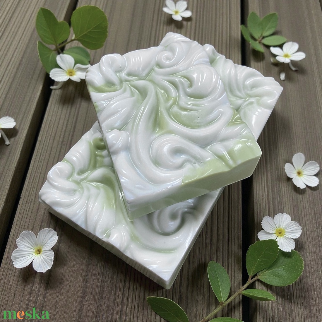 Lush Citrus-Mojito kecsketejes szappan - szépségápolás - szappan & fürdés - kézműves szappan - Meska.hu