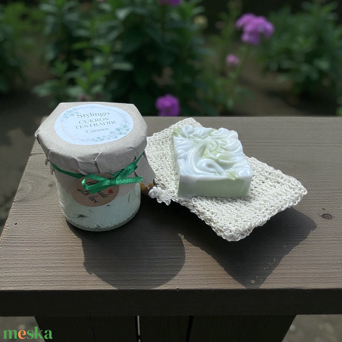 CUKROS testradír és kecsketejes szappan dobozban 2. - szépségápolás - szappan & fürdés - kézműves tusfürdő - Meska.hu