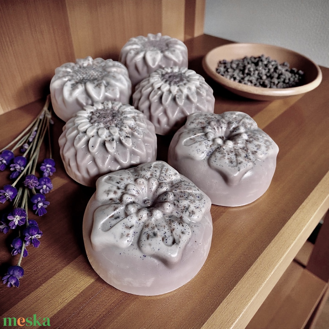 Levendula kecsketejes szappan - szépségápolás - szappan & fürdés - kézműves szappan - Meska.hu