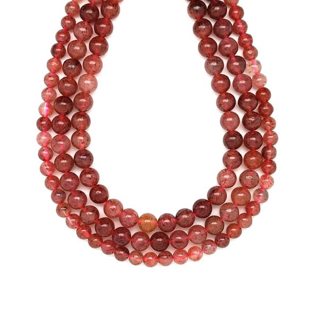 Eperkvarc golyó 10mm � ékszerkészítő alapanyag (füzér) - kellékek & szerszámok - ásvány alapanyag - ásványfüzér - Meska.hu