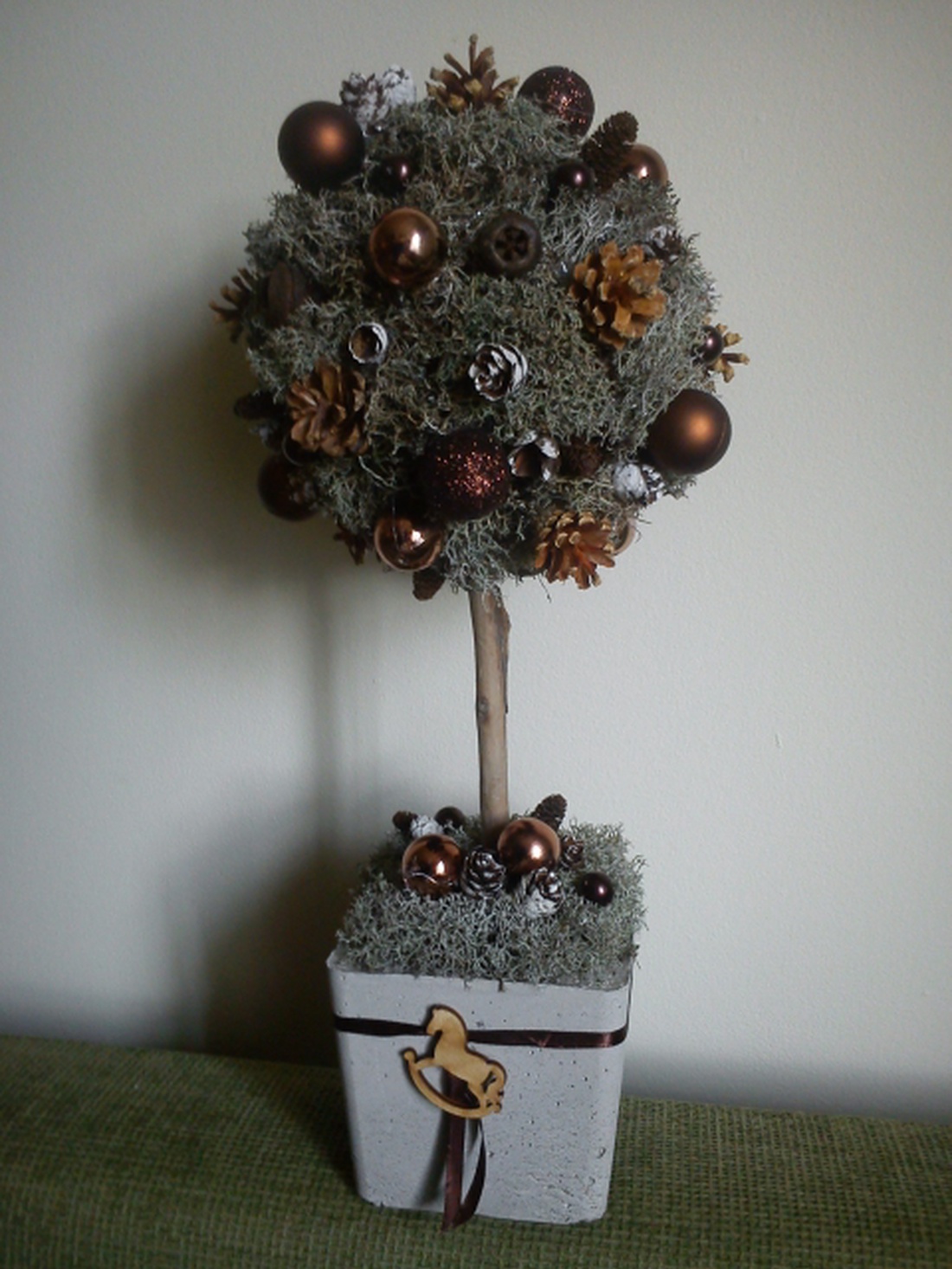Karácsonyi gömbfa -  - Meska.hu
