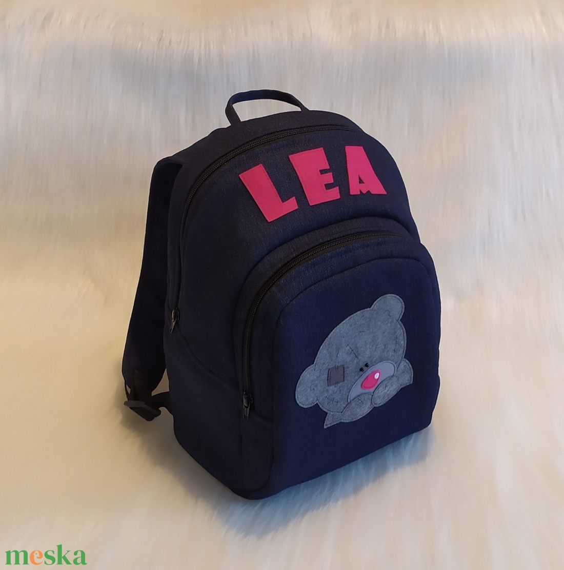 Névre szóló hátitáska - Lea - táska & tok - hátizsák - hátizsák - Meska.hu Névre szóló hátitáska - Lea - táska & tok - hátizsák - hátizsák - Meska.hu