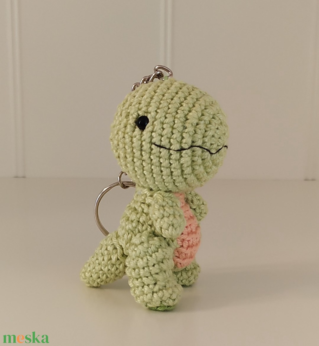 Kulcstartó - amigurumi dinó - táska & tok - kulcstartó & táskadísz - kulcstartó - Meska.hu Kulcstartó - amigurumi dinó - táska & tok - kulcstartó & táskadísz - kulcstartó - Meska.hu