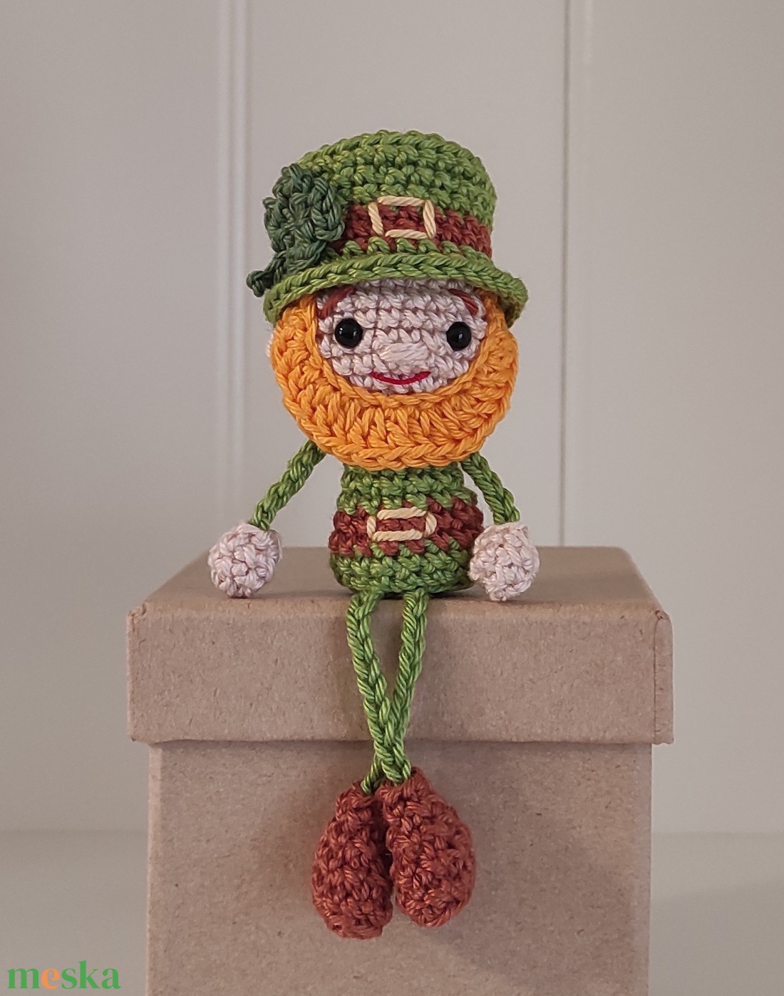 Amigurumi Szerencsehozó Manó... - játék & sport - plüssállat & játékfigura - manó - Meska.hu Amigurumi Szerencsehozó Manó... - játék & sport - plüssállat & játékfigura - manó - Meska.hu