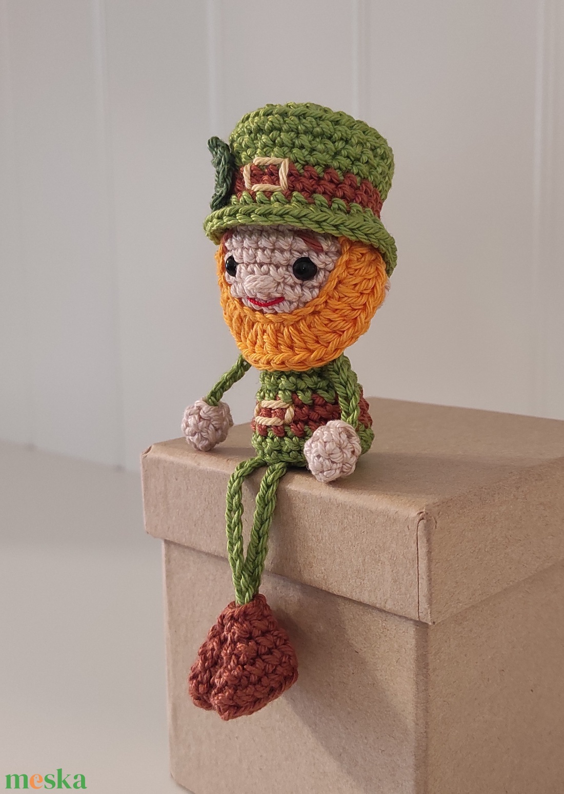 Amigurumi Szerencsehozó Manó... - játék & sport - plüssállat & játékfigura - manó - Meska.hu Amigurumi Szerencsehozó Manó... - játék & sport - plüssállat & játékfigura - manó - Meska.hu