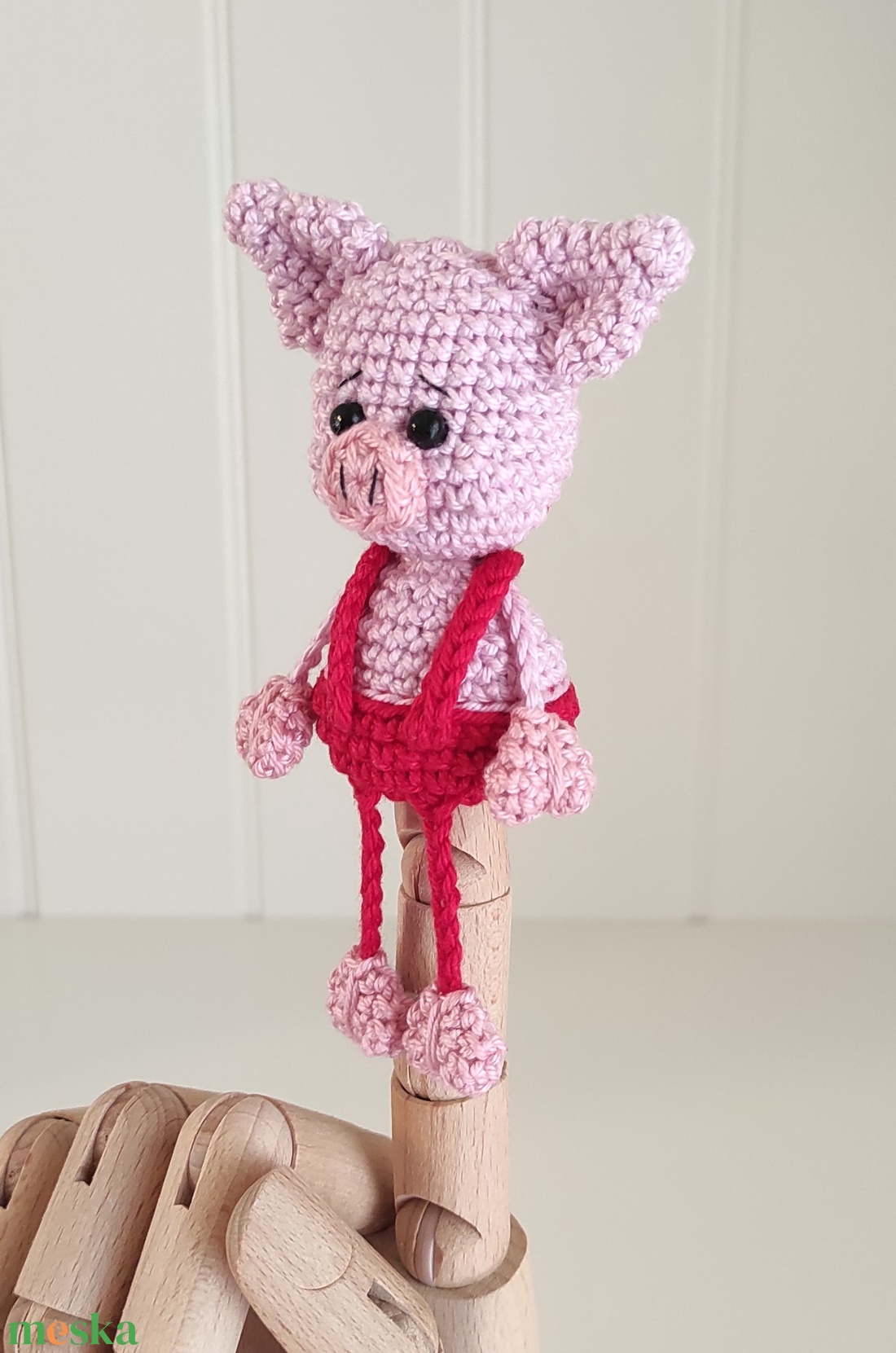 Késztermék! Amigurumi ujjbáb - Marci a kismalac - játék & sport - bábok - ujjbáb - Meska.hu Késztermék! Amigurumi ujjbáb - Marci a kismalac - játék & sport - bábok - ujjbáb - Meska.hu