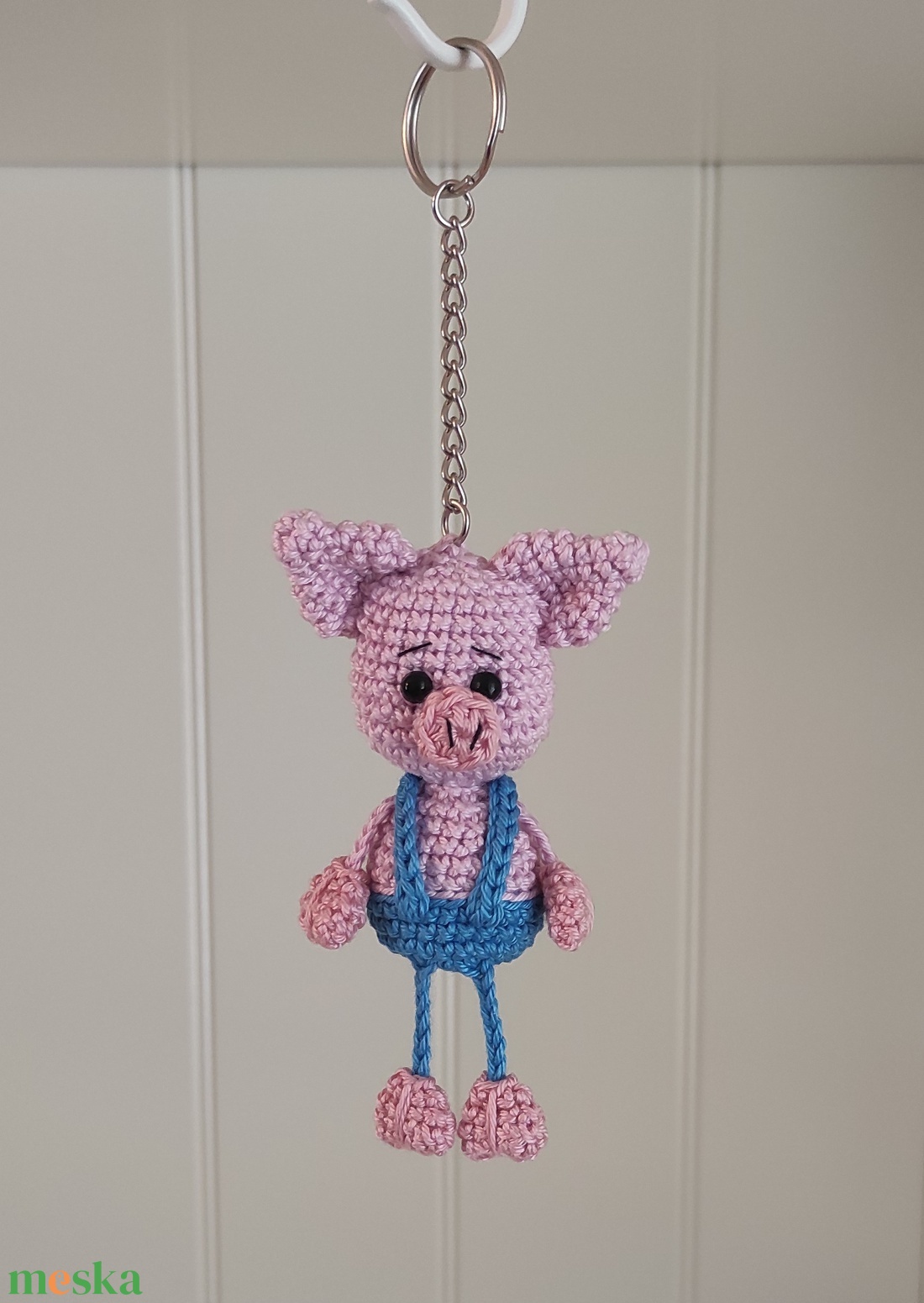 Késztermék! Amigurumi kulcstartó / táskafityegő - Marci a kismalac - táska & tok - kulcstartó & táskadísz - kulcstartó - Meska.hu Késztermék! Amigurumi kulcstartó / táskafityegő - Marci a kismalac - táska & tok - kulcstartó & táskadísz - kulcstartó - Meska.hu