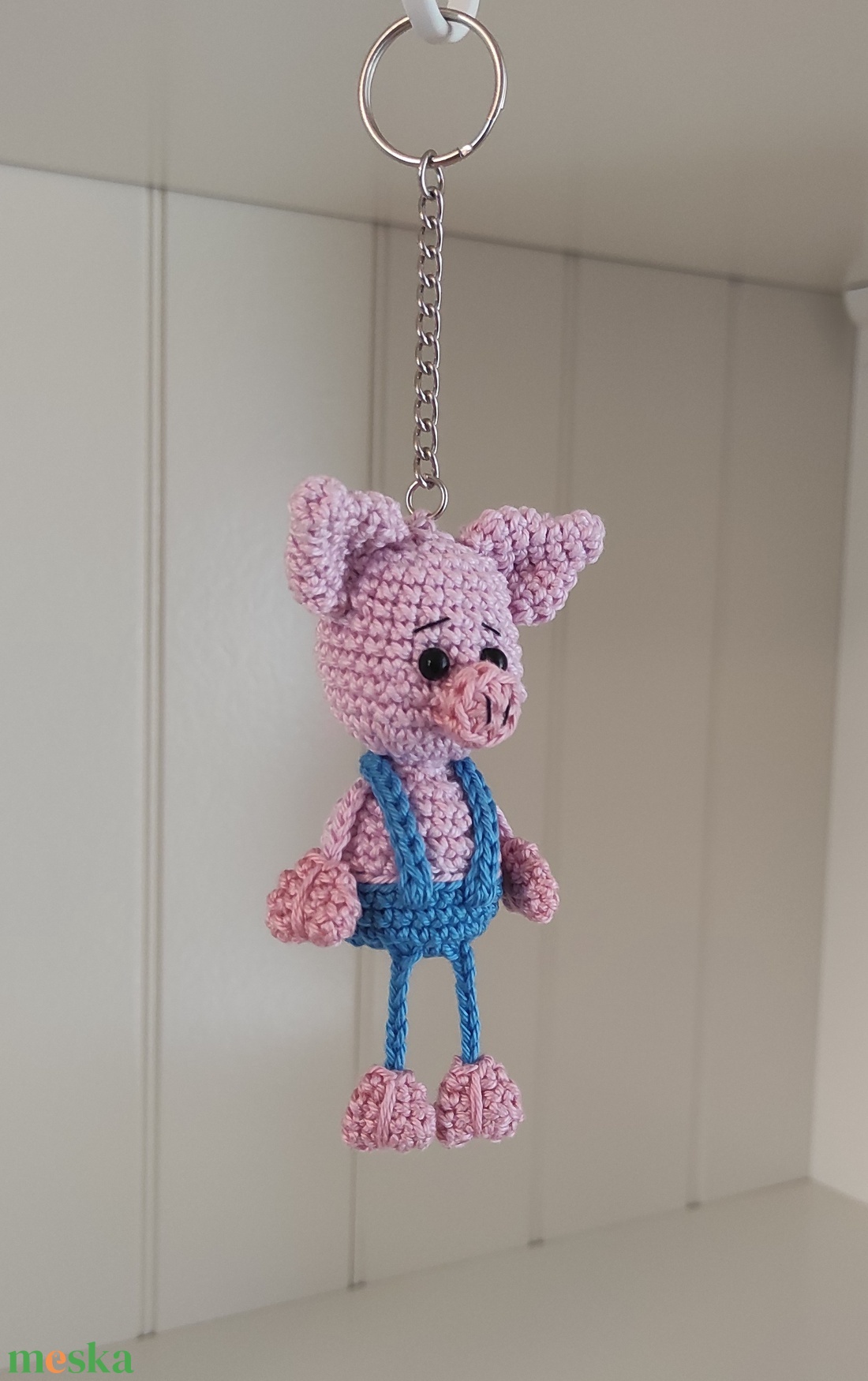 Késztermék! Amigurumi kulcstartó / táskafityegő - Marci a kismalac - táska & tok - kulcstartó & táskadísz - kulcstartó - Meska.hu Késztermék! Amigurumi kulcstartó / táskafityegő - Marci a kismalac - táska & tok - kulcstartó & táskadísz - kulcstartó - Meska.hu