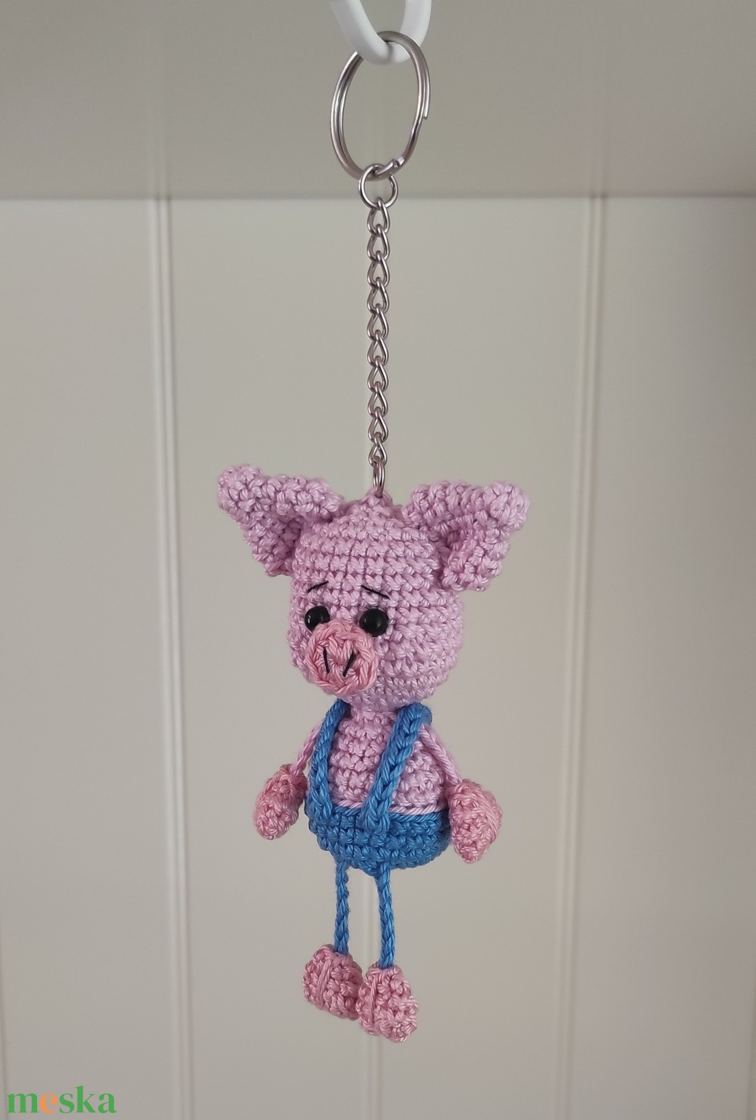 Késztermék! Amigurumi kulcstartó / táskafityegő - Marci a kismalac - táska & tok - kulcstartó & táskadísz - kulcstartó - Meska.hu Késztermék! Amigurumi kulcstartó / táskafityegő - Marci a kismalac - táska & tok - kulcstartó & táskadísz - kulcstartó - Meska.hu