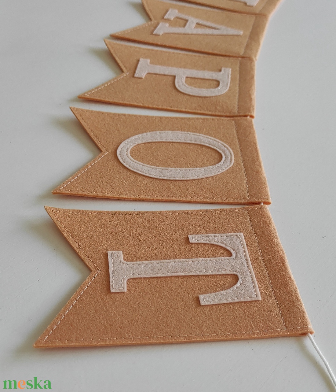 BOLDOG SZÜLETÉSNAPOT - zászlófüzér - otthon & életmód - dekoráció - fali és függő dekoráció - falra akasztható dekor - Meska.hu