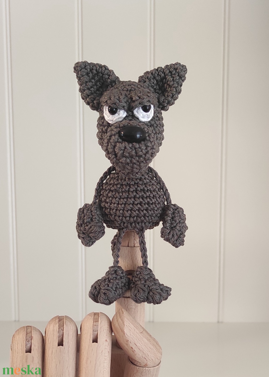 Késztermék! Amigurumi Karesz a farkas ujjbáb - játék & sport - bábok - ujjbáb - Meska.hu Késztermék! Amigurumi Karesz a farkas ujjbáb - játék & sport - bábok - ujjbáb - Meska.hu