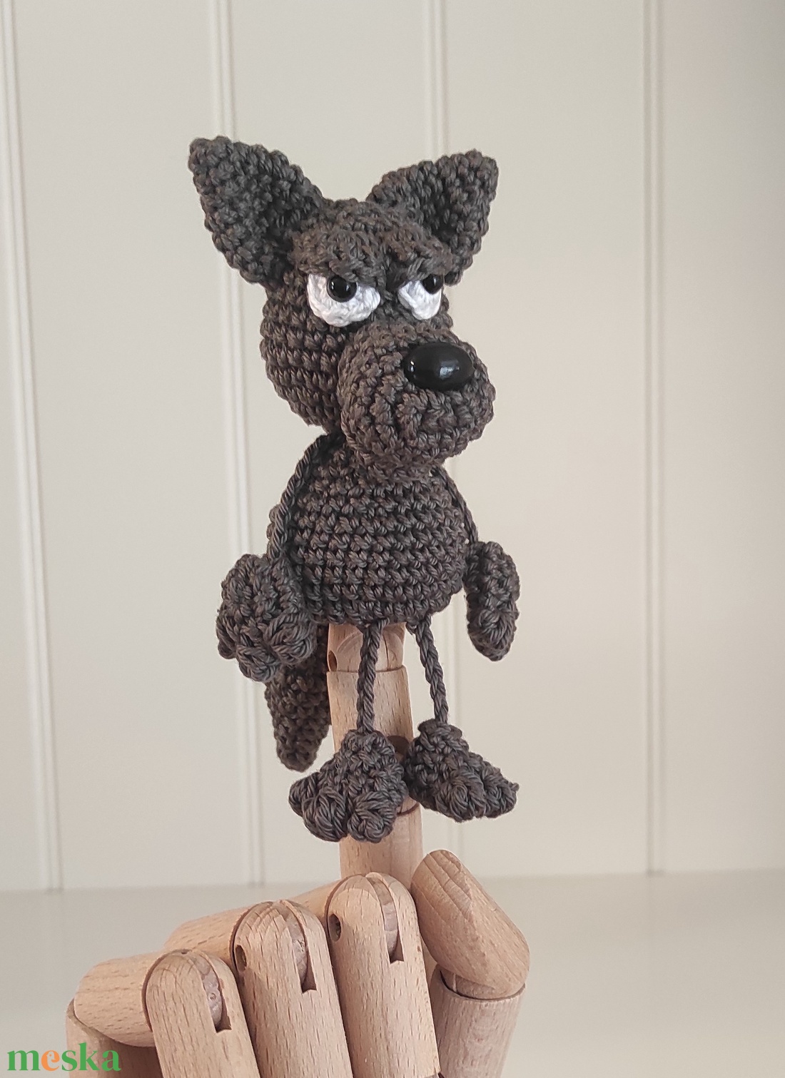 Késztermék! Amigurumi Karesz a farkas ujjbáb - játék & sport - bábok - ujjbáb - Meska.hu Késztermék! Amigurumi Karesz a farkas ujjbáb - játék & sport - bábok - ujjbáb - Meska.hu
