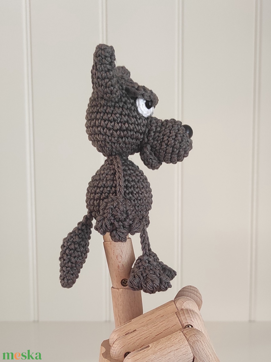 Késztermék! Amigurumi Karesz a farkas ujjbáb - játék & sport - bábok - ujjbáb - Meska.hu Késztermék! Amigurumi Karesz a farkas ujjbáb - játék & sport - bábok - ujjbáb - Meska.hu