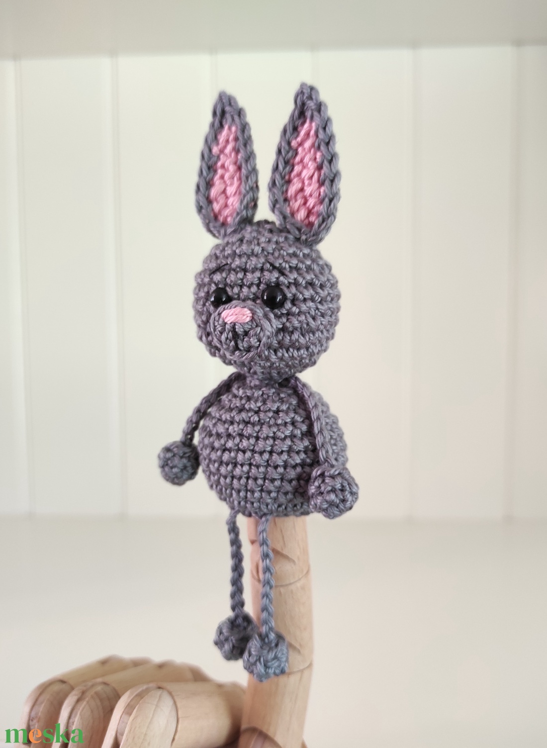 Késztermék! Amigurumi ujjbáb - Nyuszi - játék & sport - bábok - ujjbáb - Meska.hu Késztermék! Amigurumi ujjbáb - Nyuszi - játék & sport - bábok - ujjbáb - Meska.hu
