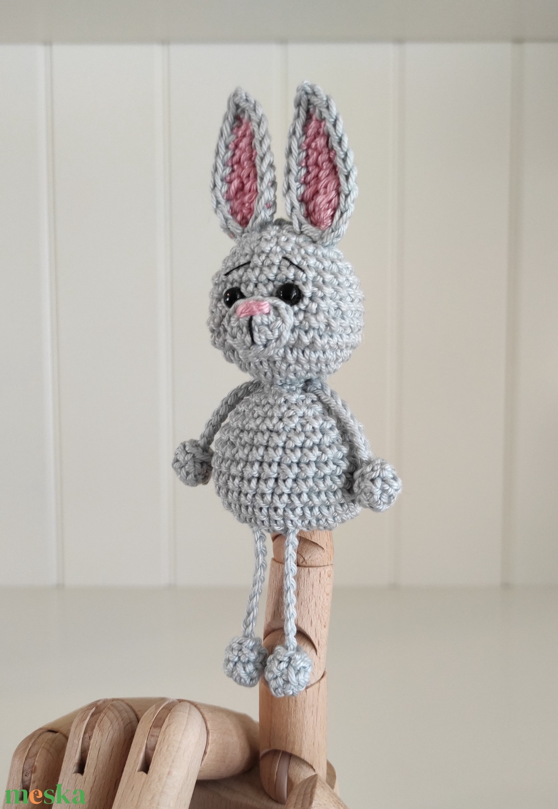 Késztermék! Amigurumi ujjbáb - Nyuszi - játék & sport - bábok - ujjbáb - Meska.hu Késztermék! Amigurumi ujjbáb - Nyuszi - játék & sport - bábok - ujjbáb - Meska.hu