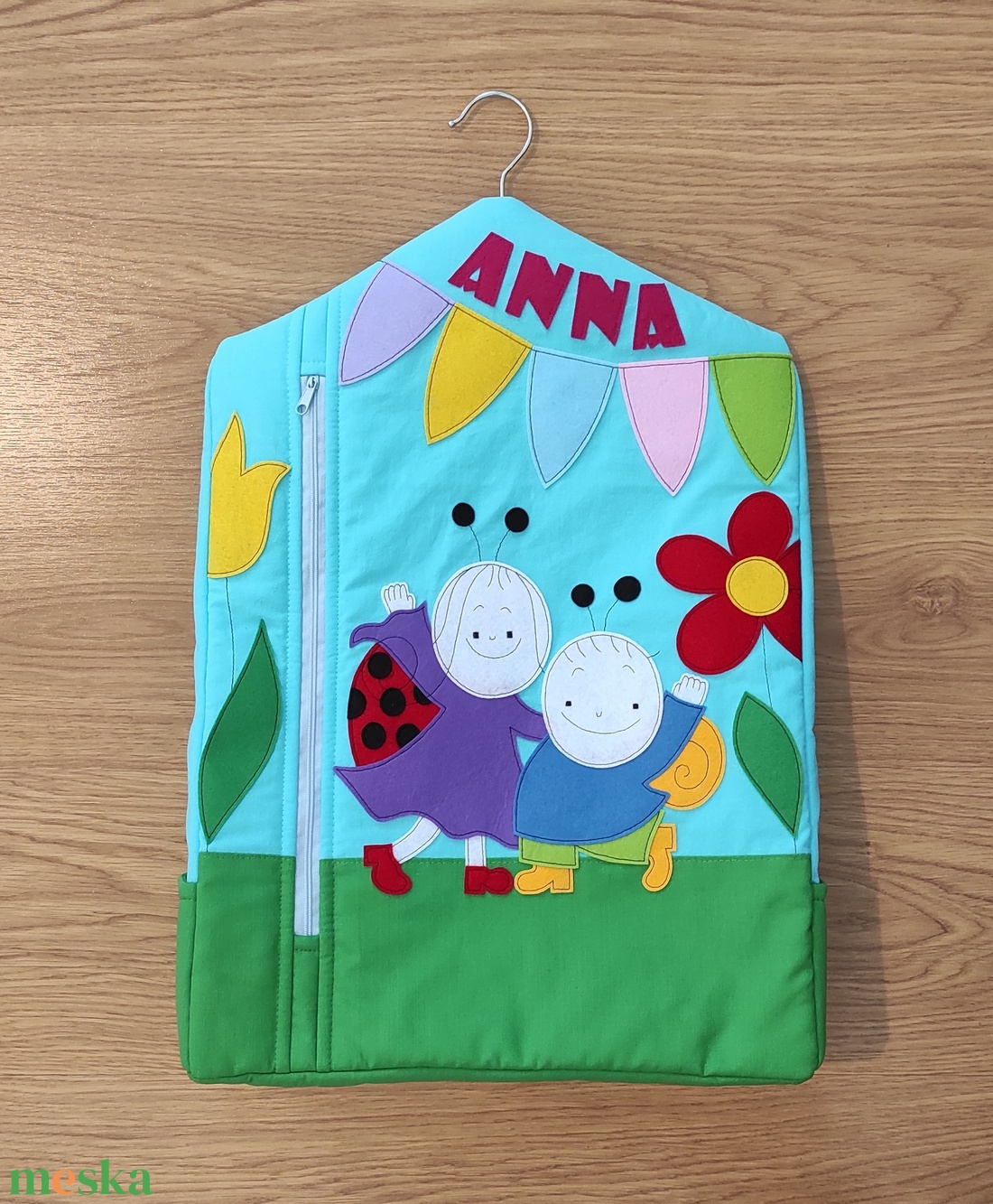 Névre szóló ovis zsák... Anna - játék & sport - ovis felszerelés - ovis zsák - Meska.hu