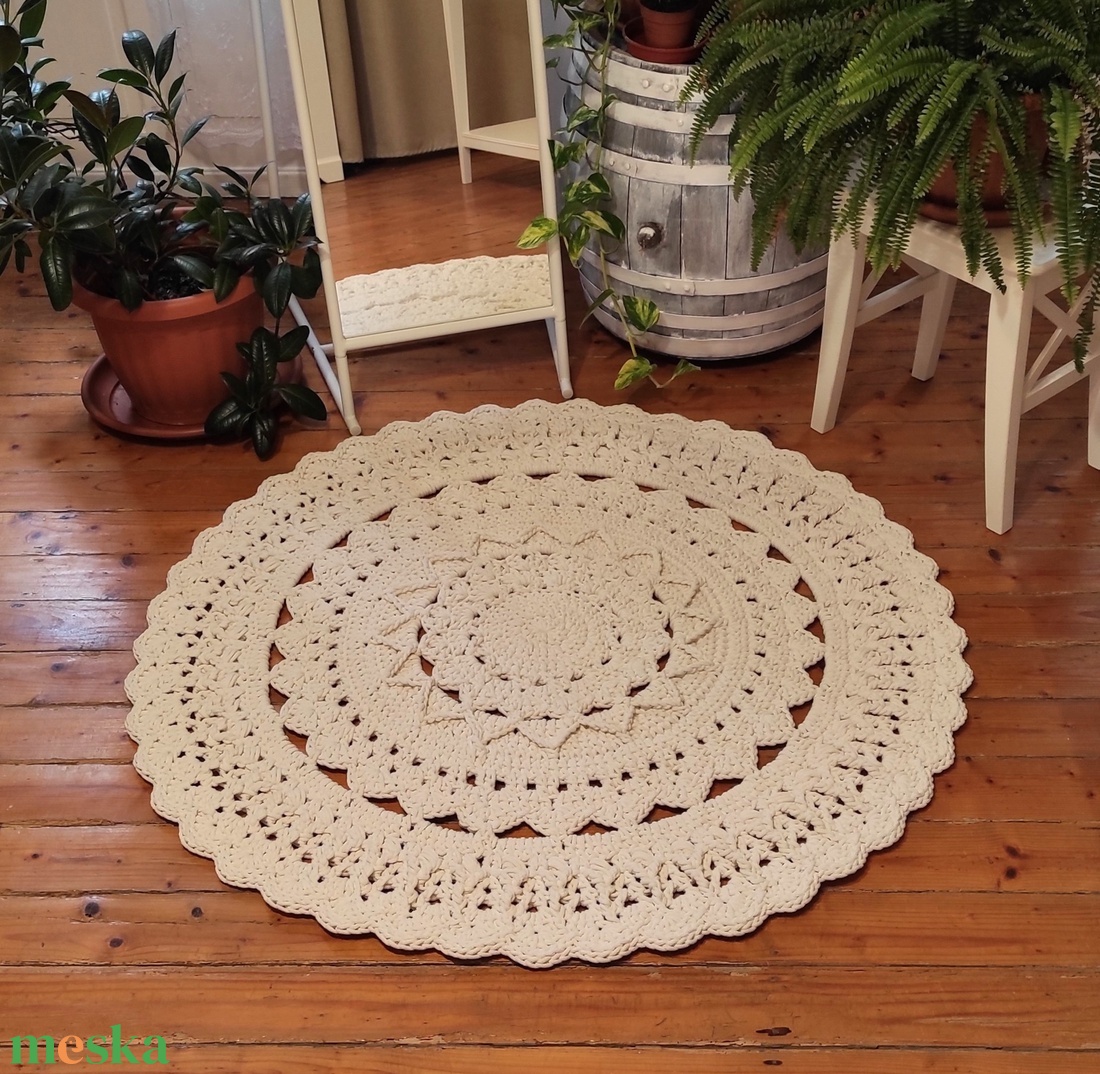 Szőnyeg... - otthon & életmód - lakástextil - szőnyeg - horgolt szőnyeg - Meska.hu