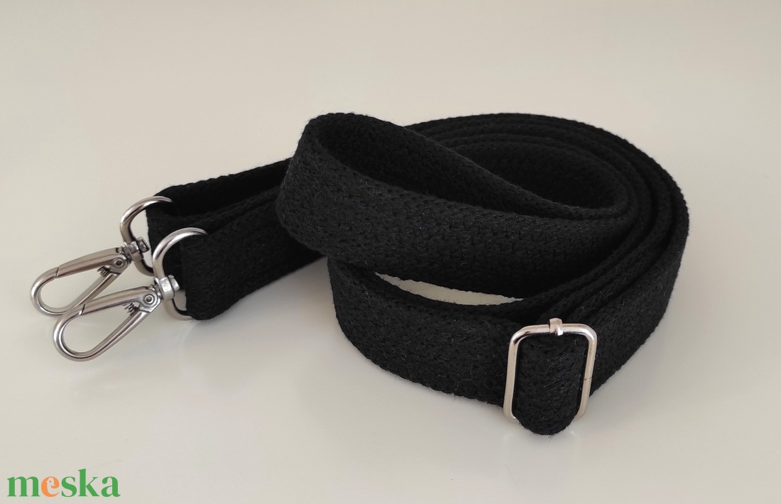 Táskapánt - fekete... - táska & tok - táskapánt & alkatrész - Meska.hu