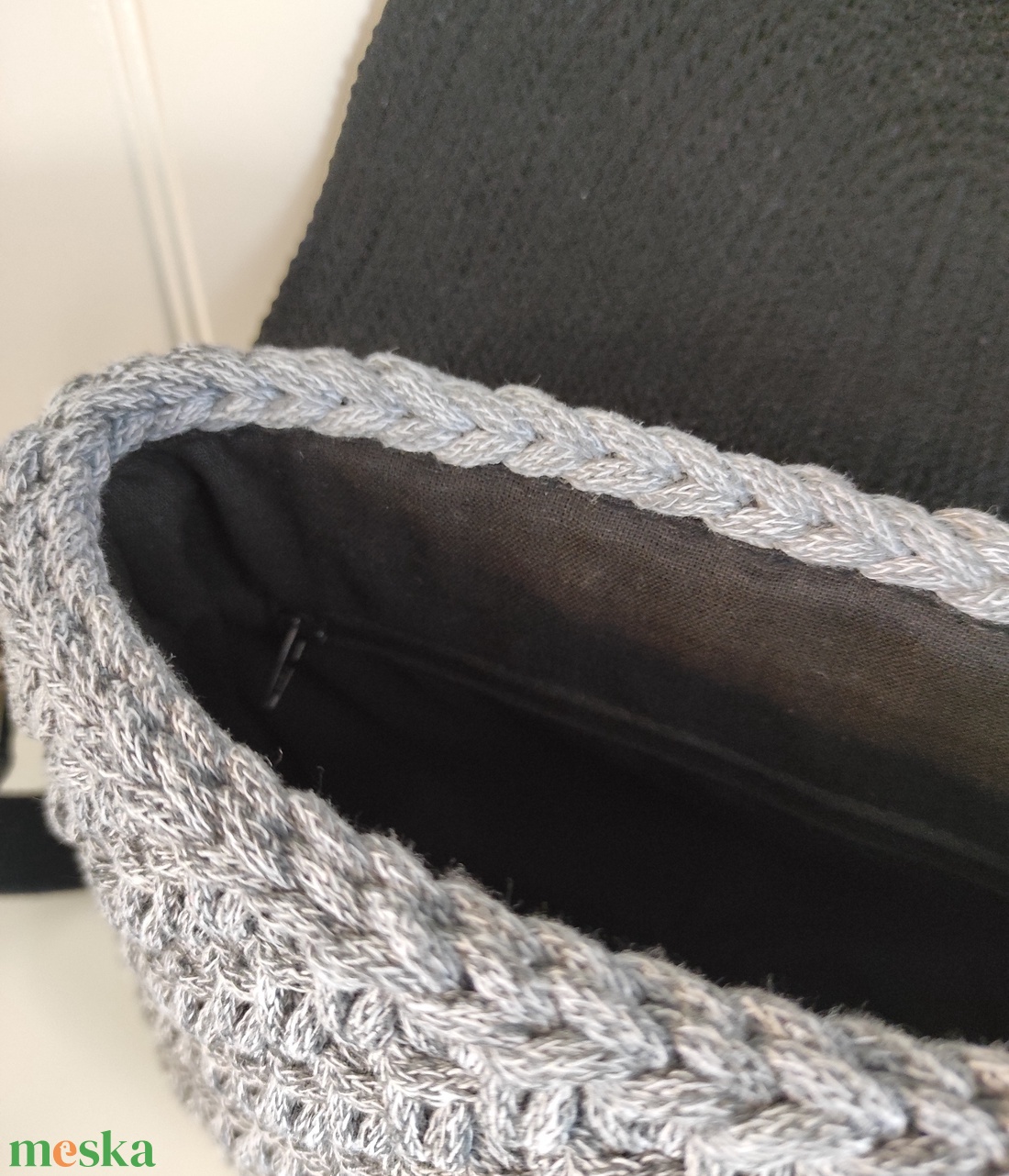 Horgolt táska... - táska & tok - kézitáska & válltáska - vállon átvethető táska - Meska.hu