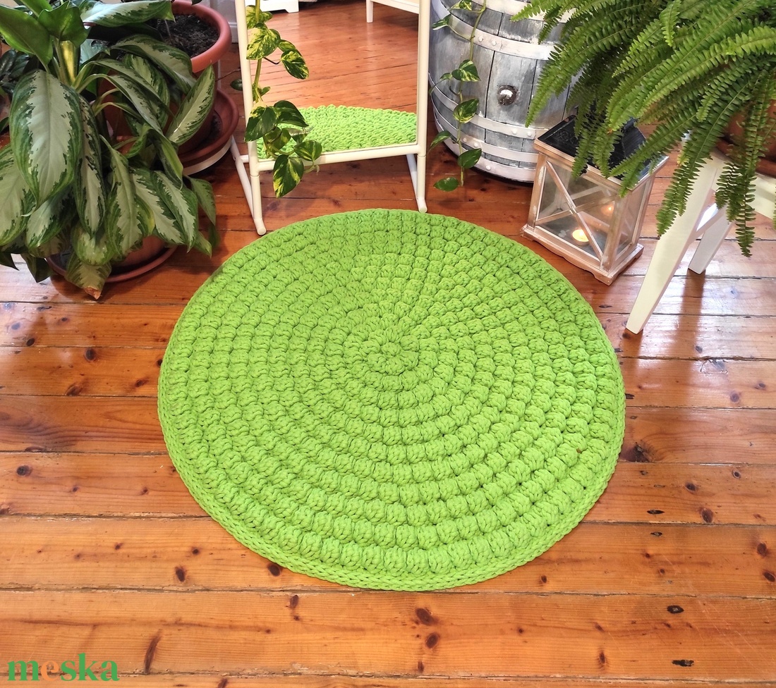 Buborékos szőnyeg... - otthon & életmód - lakástextil - szőnyeg - horgolt szőnyeg - Meska.hu