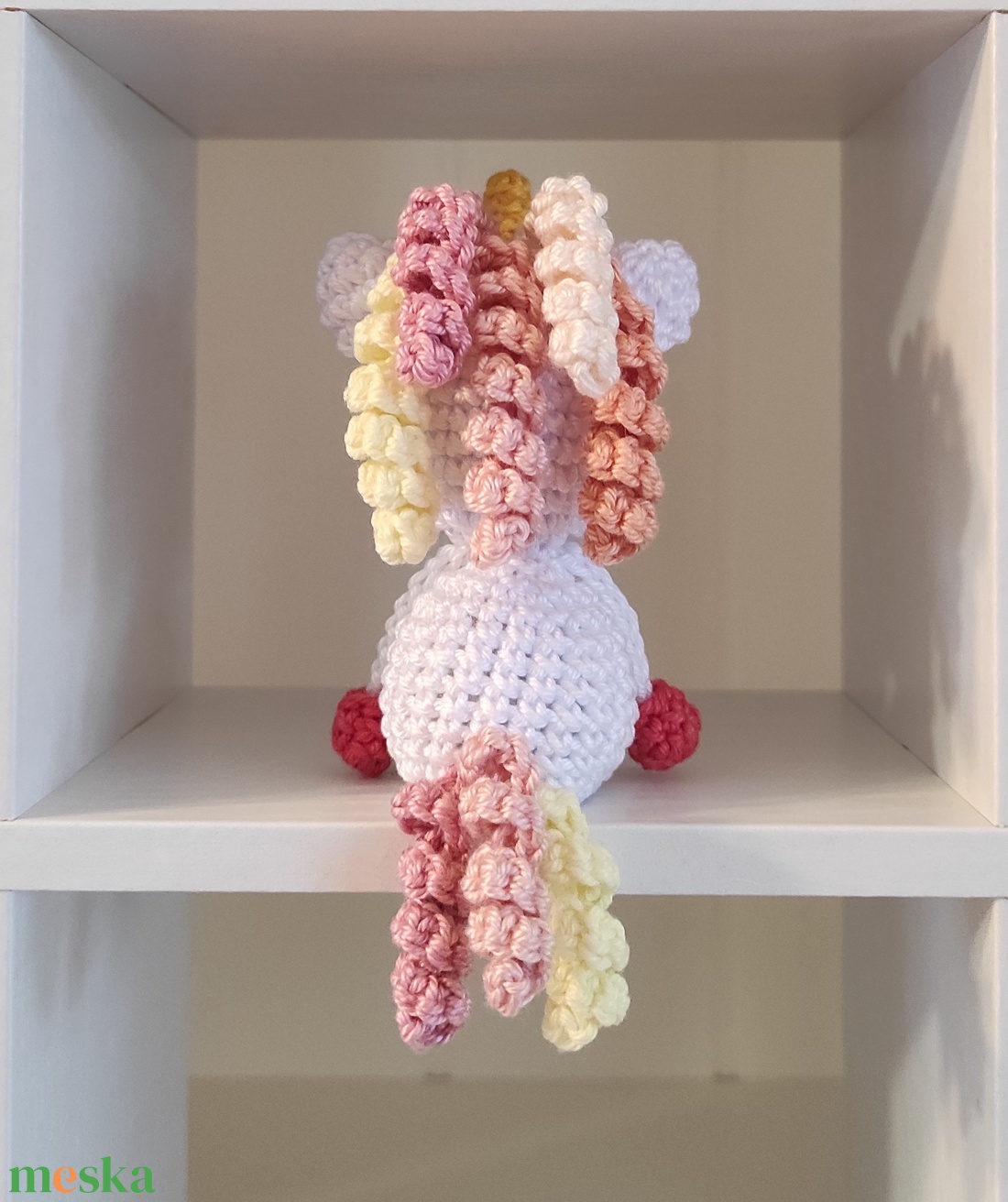 KÉSZLETEN!  Késztermék! Unikornis - ujjbáb - játék & sport - bábok - ujjbáb - Meska.hu