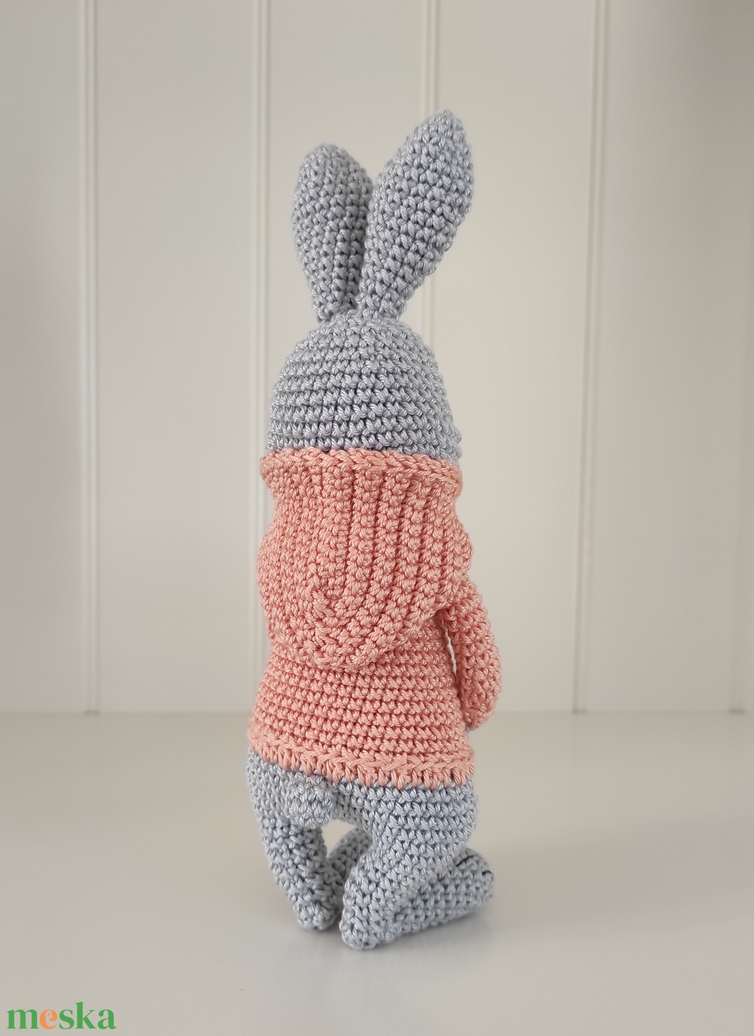 RENDELHETŐ!  Nyuszi kapucnis pulcsiban... - játék & sport - plüssállat & játékfigura - nyuszi - Meska.hu