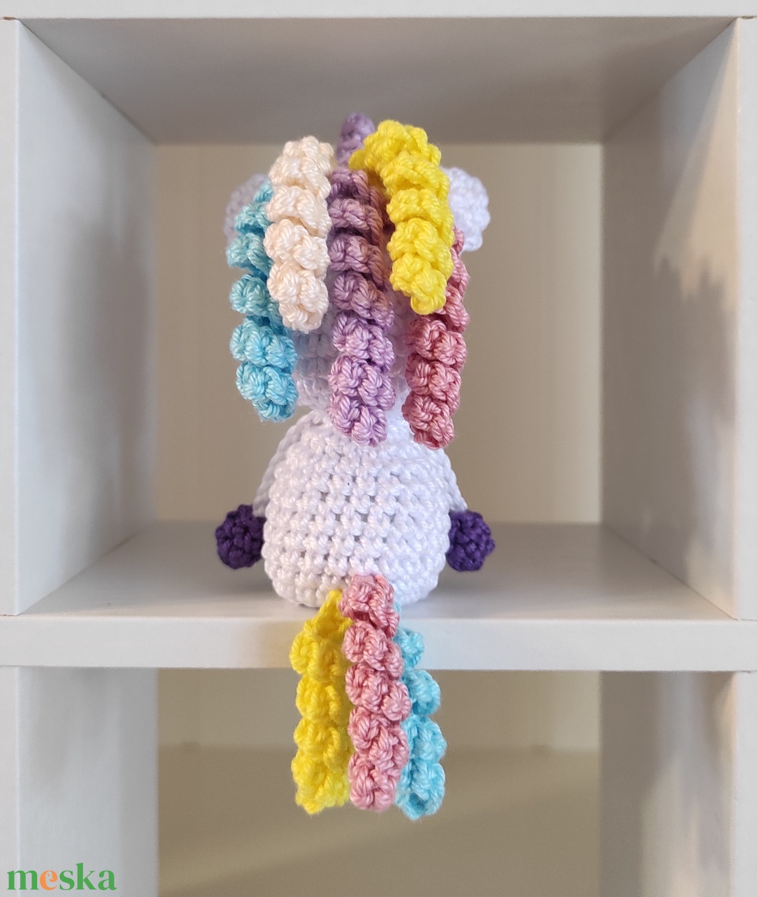 KÉSZLETEN!  Késztermék! Unikornis - ujjbáb - játék & sport - bábok - ujjbáb - Meska.hu