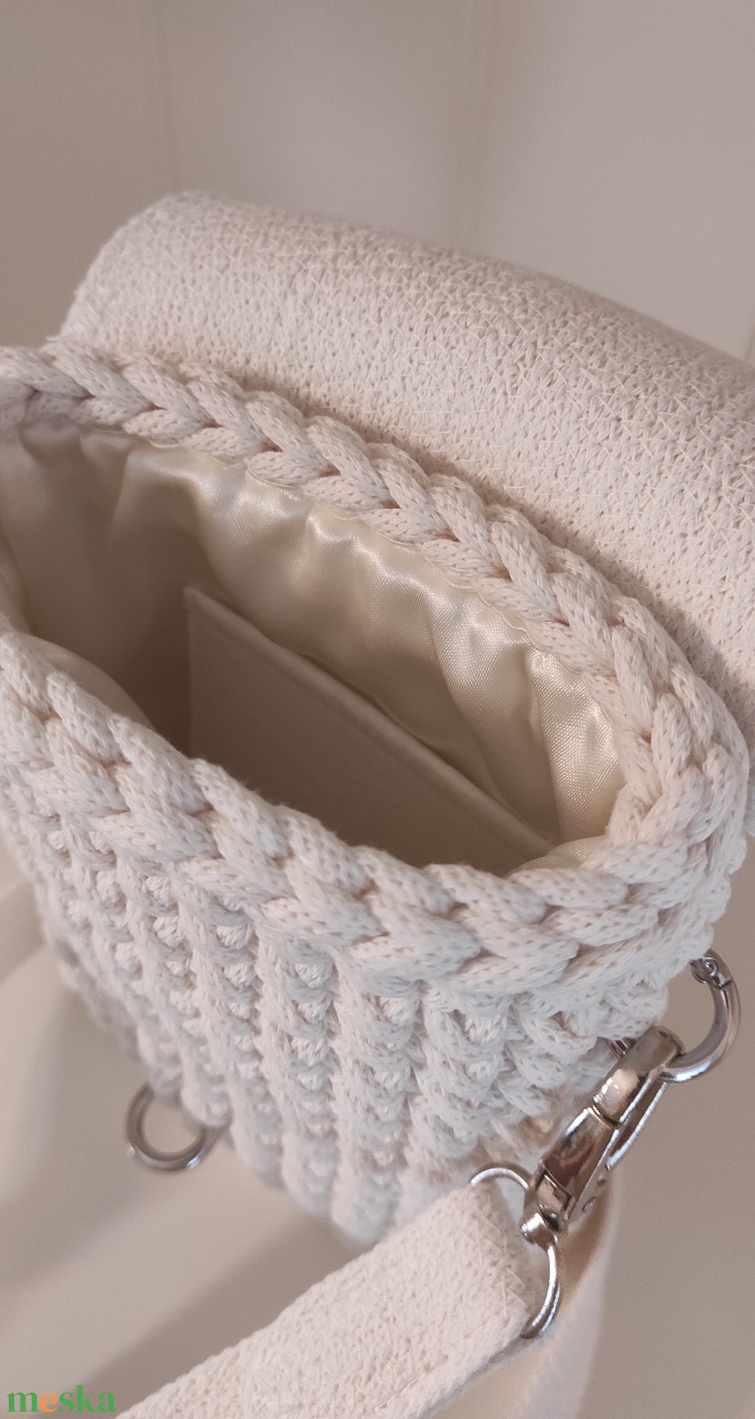 KÉSZLETEN!  Mini crossbody... - táska & tok - kézitáska & válltáska - vállon átvethető táska - Meska.hu