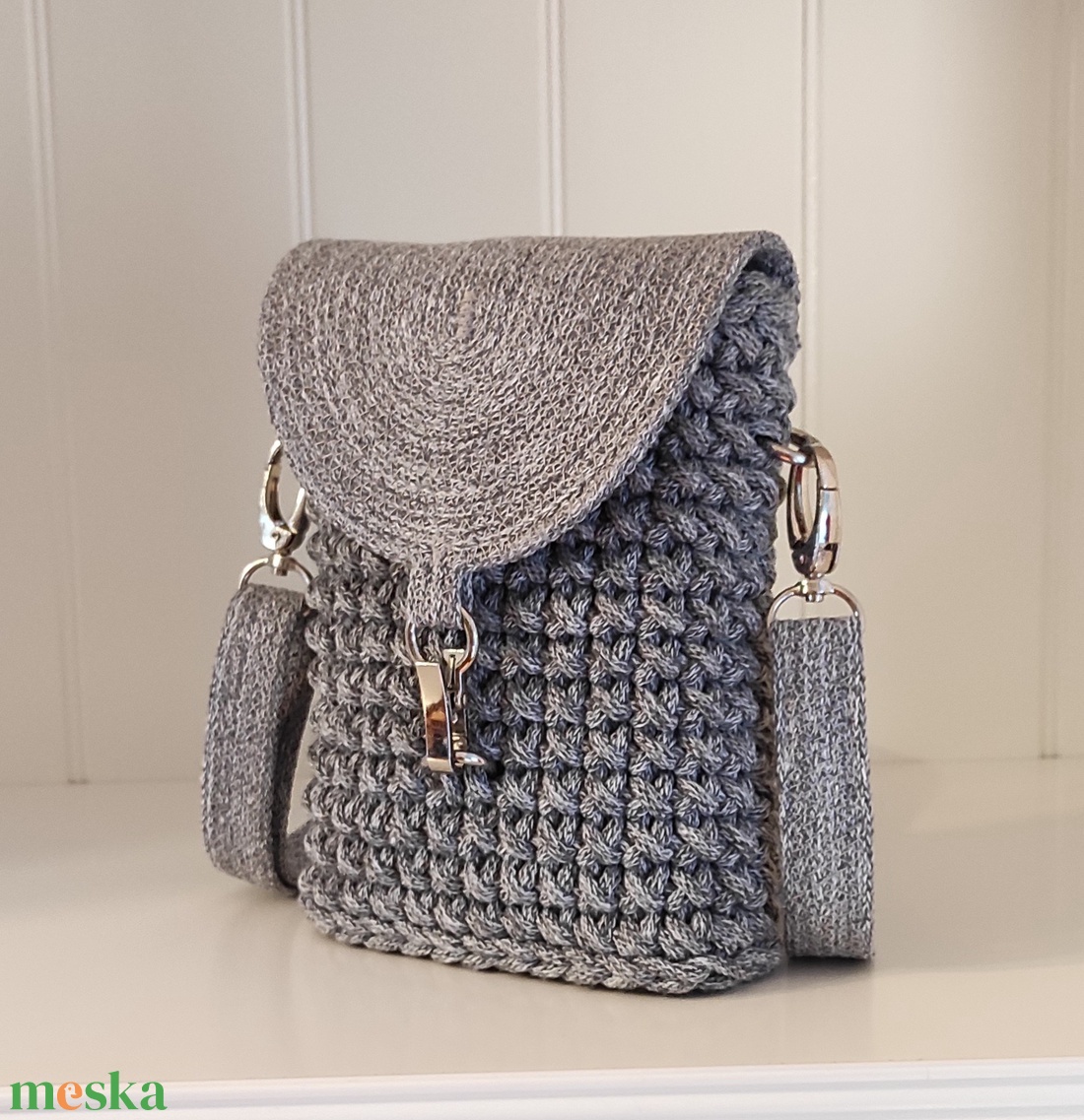 Mini crossbody... - táska & tok - kézitáska & válltáska - vállon átvethető táska - Meska.hu