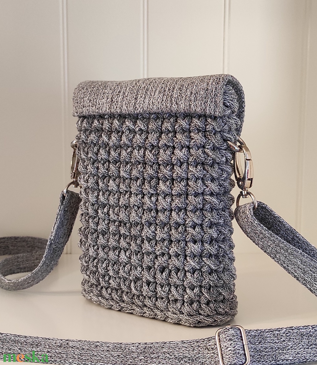 Mini crossbody... - táska & tok - kézitáska & válltáska - vállon átvethető táska - Meska.hu